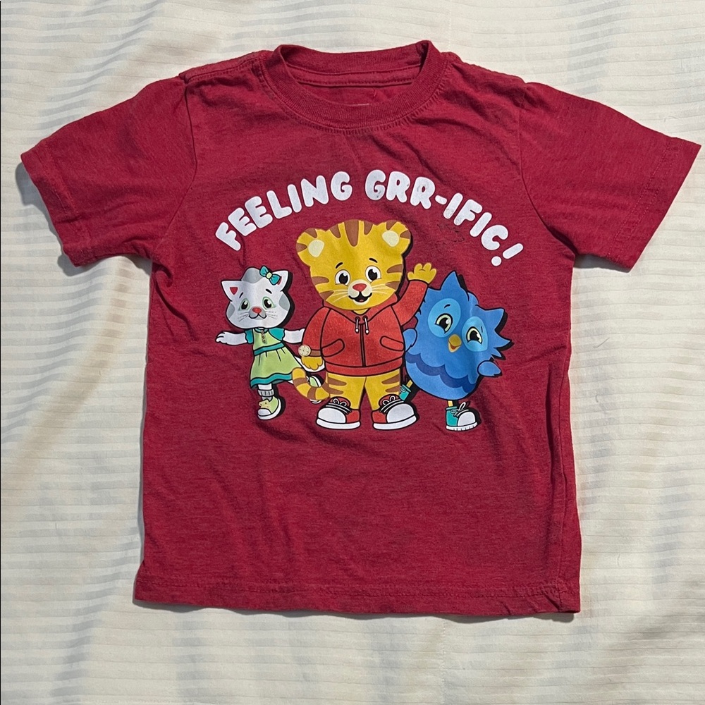 Kids Red 'Feeling Grr-ific' Graphic T-Shirt